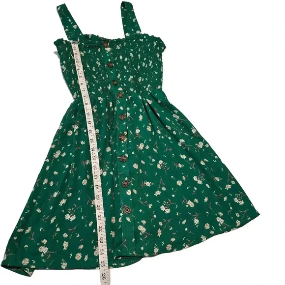 Floral Smocked Sundress with Button Details - Picture 10 of 13